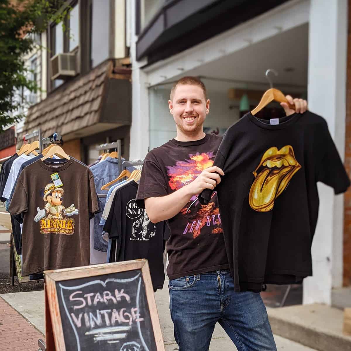 Michael Stark of Stark Vintage in Peekskill, NY