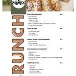 Sláinte Brunch menu