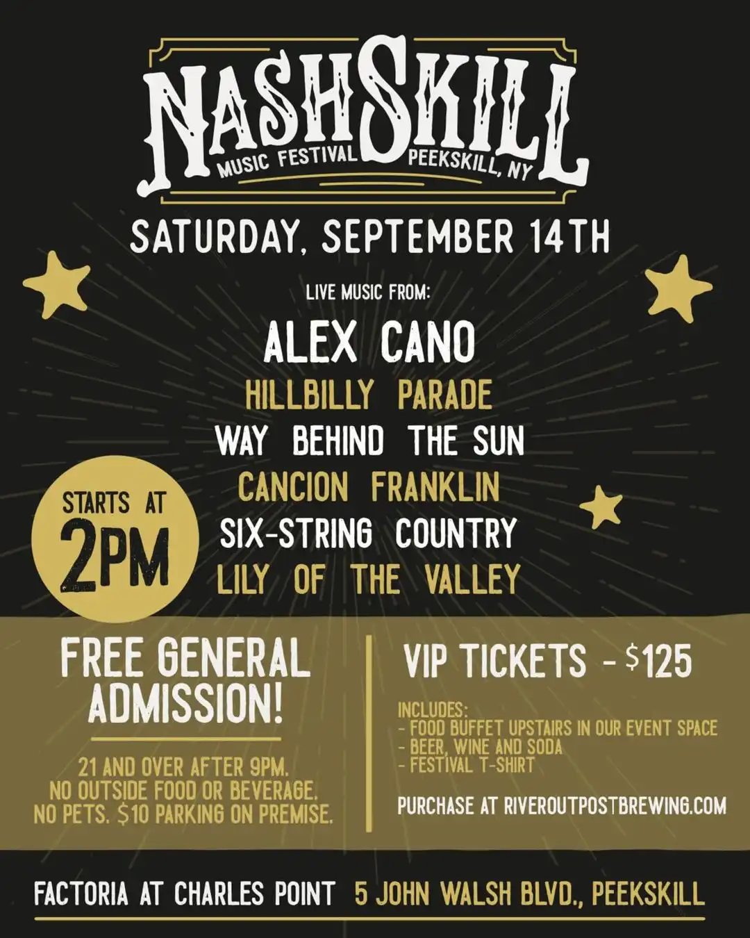 NashSkill Music Festival in Peekskill, NY