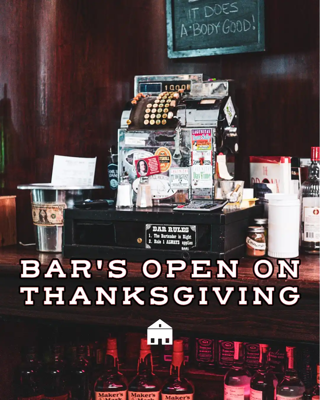 The Birdsall House in Peekskill, NY is open on Thanksgiving Day