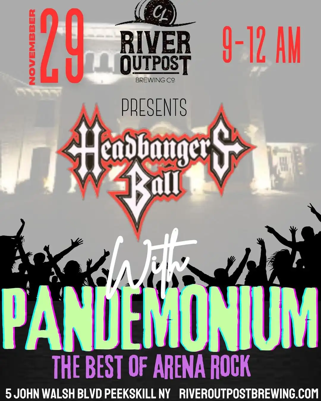 Headbangers Ball at River Outpost in Peekskill, NY