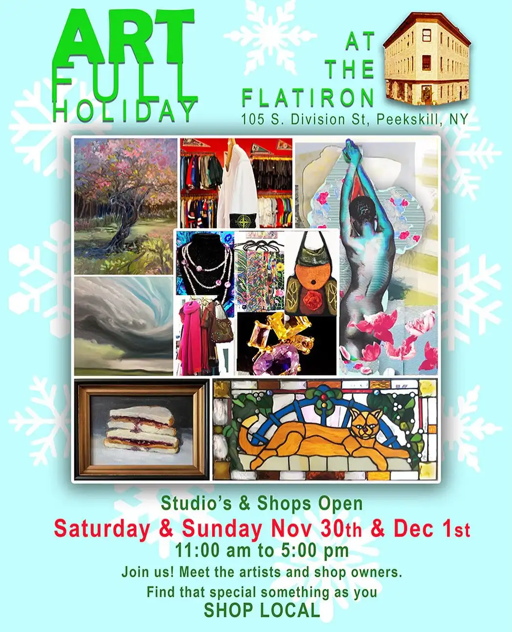 ArtFull Holiday at The Flatiron in Peekskill, NY