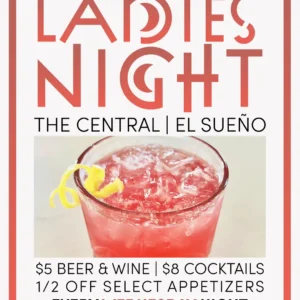 Station Square Ladies Night every Wednesday at The Central and El Sueno in Peekskill, NY