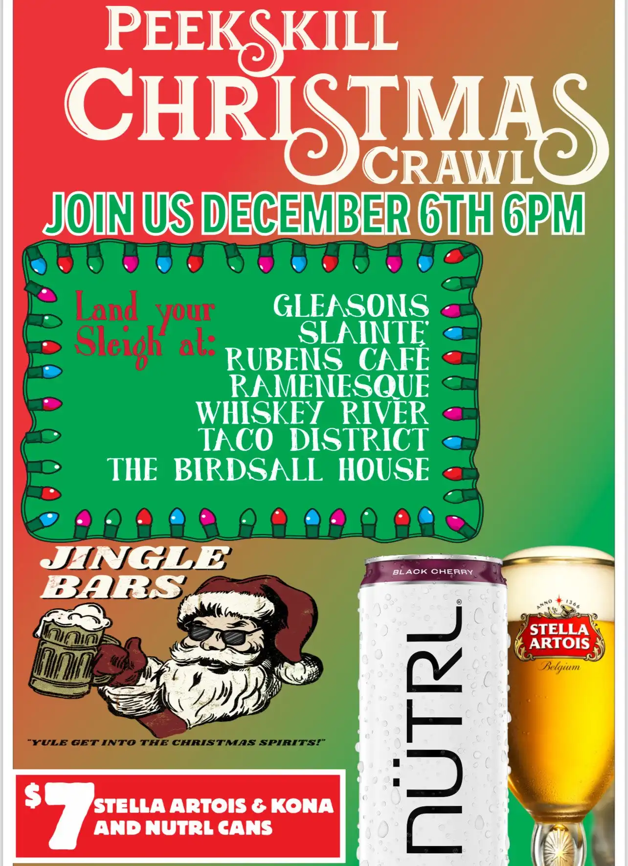 Peekskill Christmas Crawl in Downtown Peekskill, NY